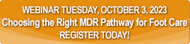 Choosing the Right MDR Pathways WEbinar Registration